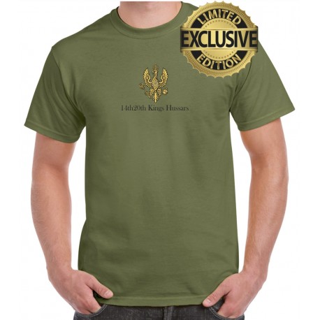 14th 20th Kings Hussars cotton t-shirt