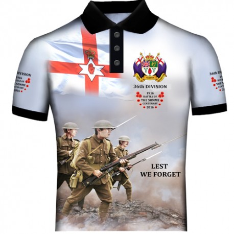 SOMME 36TH DIVISION POLO SHIRTS