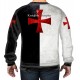 NEW THE KNIGHTS TEMPLAR,ROYAL TEUTONIC ALL OVER SWEAT-SHIRT