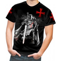 THE RISE OF THE KNIGHTS TEMPLAR TEMPLE CHRIST THE SOLDIERS OF GOD UK T-SHIRT